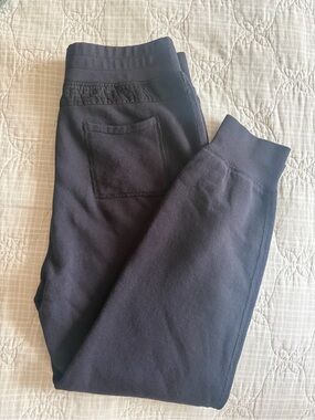 rag & bone/JEAN "Hana" High-Waist cotton terry pants